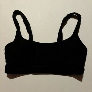 black scoop bikini top from aerie